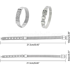 Stainless Steel Watch Bands&nbsp;WACH-NB0001-02