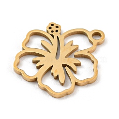 Golden Plated 304 Stainless Steel Pendants&nbsp;STAS-L271-01G-02