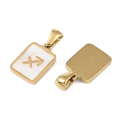 Constellations Natural White Shell Pendants&nbsp;STAS-M338-01E-G