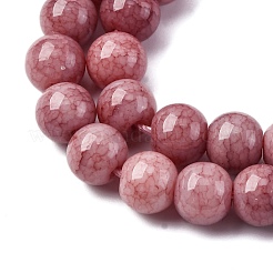 Ombre Effect Dyed Glass Beads Strands&nbsp;GLAA-T031-01O