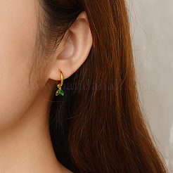 304 Stainless Steel Hoop Earrings&nbsp;LS-AY4063-1