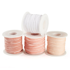 40 Yards 4 Colors Single Face Velvet Ribbon&nbsp;SRIB-TA0001-34B