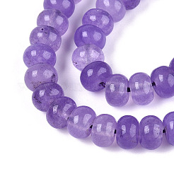 Dyed Natural White Jade Beads Strands&nbsp;X-G-T139-59A-08