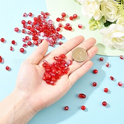 260Pcs 10 Styles Glass Beads&nbsp;DGLA-YW0001-65