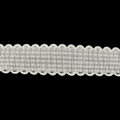 ポリエステルプリントグログランリボン  ブラック  1インチ（25mm）  約20ヤード/ロール（18.29メートル/ロール）&nbsp;OCOR-R043-10A