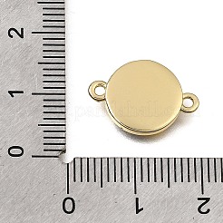 真鍮エナメルコネクターチャーム  バレーボール リンク  ラックめっき  長持ちメッキ  カドミウムフリー＆鉛フリー  ゴールドカラー  12x17x2mm  穴：1.4mm&nbsp;KK-CBAA632-36G