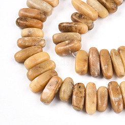 Natural Yellow Opal Beads Strands&nbsp;G-T140-61