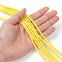 Handmade Polymer Clay Beads Strands&nbsp;X-CLAY-R089-4mm-073