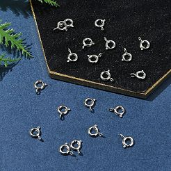 Brass Spring Ring Clasps&nbsp;KK-FS0001-50P