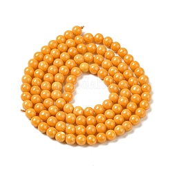 Cubic Zirconia Imitation Pearl Bead Strands&nbsp;ZIRC-P109-03A-08