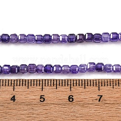 Cubic Zirconia Bead Strands&nbsp;ZIRC-P109-01B-04