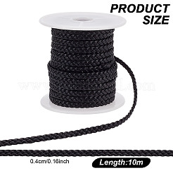 Microfibe Imitation Leather Braided Cord&nbsp;OCOR-WH0101-29A