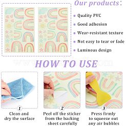 Waterproof PVC Luminous Wall Stickers&nbsp;DIY-WH0308-215