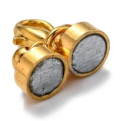 Brass Magnetic Clasps Converter&nbsp;KK-O134-08G