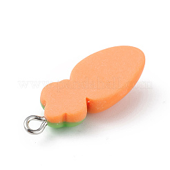 Opaque Resin Pendants&nbsp;LS-RESI-D064-02P-13