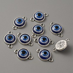 Zinc Alloy Connector Charms&nbsp;FIND-WH0061-75B-P