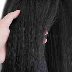 Long Straight Ponytail Hair Extension Magic Paste&nbsp;OHAR-D007-01