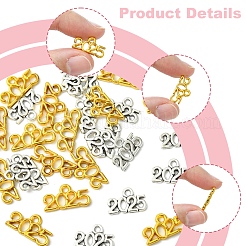28Pcs 2 Styles Rack Plating Alloy Pendants&nbsp;FIND-FS0003-49