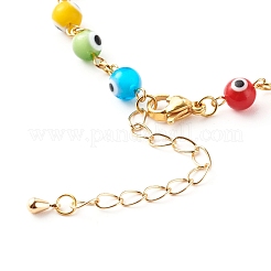 Brass Curb Chains Anklets&nbsp;AJEW-AN00448