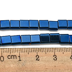 Electroplated Non-magnetic Synthetic Hematite Beads Strands&nbsp;G-C106-A02-14
