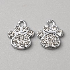 Alloy Rhiestone Pendants&nbsp;FIND-TAC0001-76