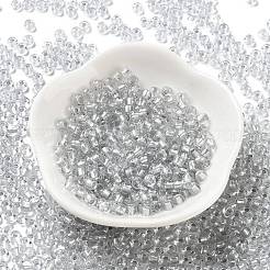 ガラス玉  色の内側  丸い穴  ラウンド  ゲインボロ  4x3mm  穴：1.4mm  7650個/ポンド&nbsp;SEED-H002-J-A702
