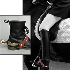 6Pcs PU Leather Spur Straps&nbsp;FIND-GF0009-27B