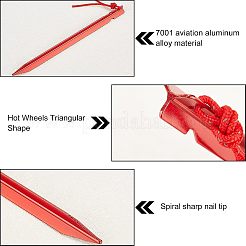 Aluminum Alloy Tent Stakes&nbsp;FIND-FH0001-72