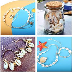 Mixed Cowrie Shell Beads&nbsp;BSHE-NB0001-08