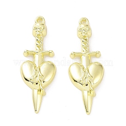 Rack Plating Alloy Pendants&nbsp;PALLOY-D007-65LG