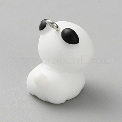 Opaque Resin Pendants&nbsp;FIND-CJC0437-023P-06
