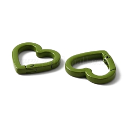 Zinc Alloy Spring Gate Rings&nbsp;FIND-WH0036-28N