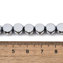 Electroplate Glass Beads Strands&nbsp;EGLA-L045-G-FP01