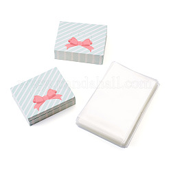 100Pcs Rectangle Polypropylene Cellophane Bags&nbsp;CDIS-TA0001-34F