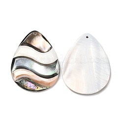 Natural Freshwater Shell & Black Lip Shell & Paua Shell Big Pendants&nbsp;SHEL-F007-11
