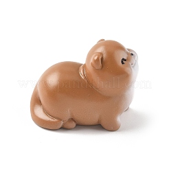 樹脂製カワウソの置物飾り  ホームデスクトップ装飾用  ペルー  23x35.5x27.5mm&nbsp;DJEW-E015-02C