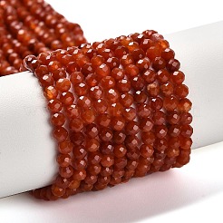 Natural South Red Agate Beads Strands&nbsp;G-Z074-A02-01A
