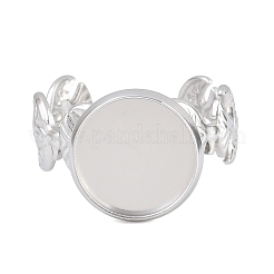 Eagle Shape 304 Stainless Steel Cuff Ring Components&nbsp;SA-CBA098D-05P-C
