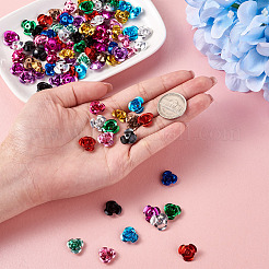 650 Pcs 13 Colors Aluminum Cabochons&nbsp;MRMJ-FW0001-01C