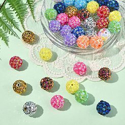 10Pcs Opaque Acrylic Beads&nbsp;OACR-YW0003-35A