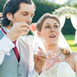 Cake Shape Plastic Bubble Bottle&nbsp;AJEW-WH0752-234B