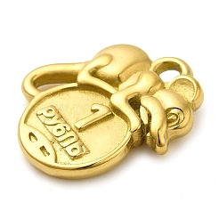 Ion Plating(IP) 304 Stainless Steel Pendants&nbsp;STAS-M070-08G