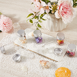 Clear Glass Bottles Bead Containers&nbsp;CON-SC0001-11S-02