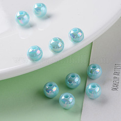 Opaque Acrylic Beads&nbsp;X-MACR-S370-D8mm-A07