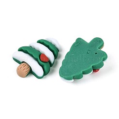 Christmas Opaque Resin Cabochons&nbsp;RESI-ZX017-77