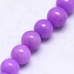 Natural Mashan Jade Round Beads Strands&nbsp;G-D263-12mm-XS24