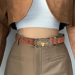 PU Leather Chain Belts&nbsp;AJEW-WH0010-36