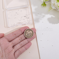 925スターリングシルバービーズ  コラム  スウェード生地シルバー磨きクロス1枚付  銀  1x1.5mm  穴：0.6mm  100pc&nbsp;STER-BBC0009-48A