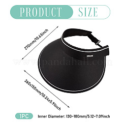1Pc Polyester Sunscreen Hat&nbsp;AJEW-TA0002-57A