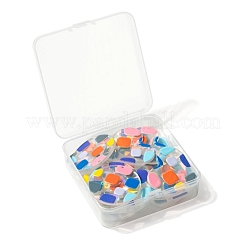 24Pcs 4 Style Transparent Clear Acrylic Pendants&nbsp;KY-LS0001-09